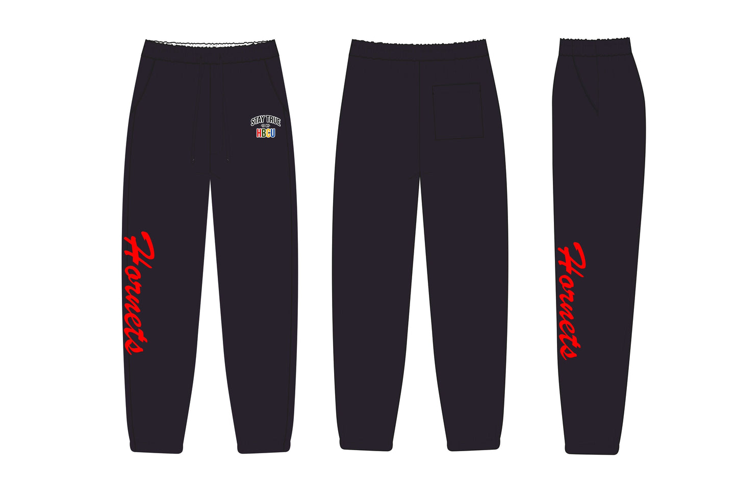 Preorder- Stay True To My HBCU Tracksuit (Delaware State University Hornets Edition)