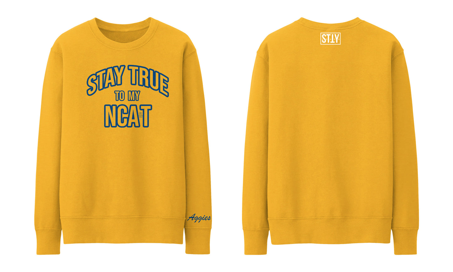 Stay True To My HBCU- North Carolina A&T University (Gold)