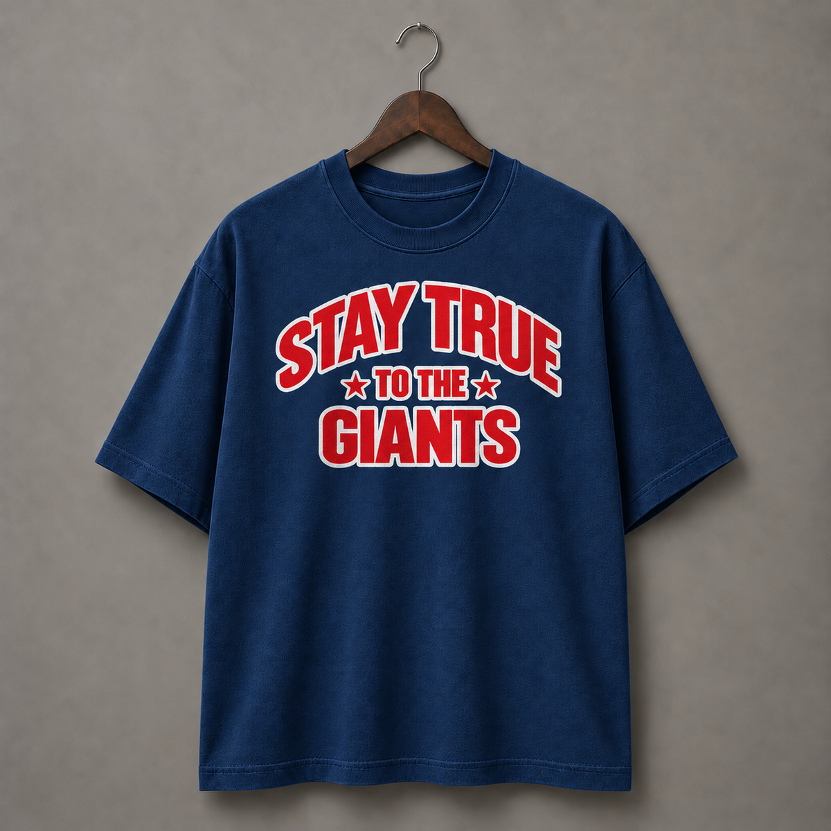 Stay True To The Giants- Navy Blue