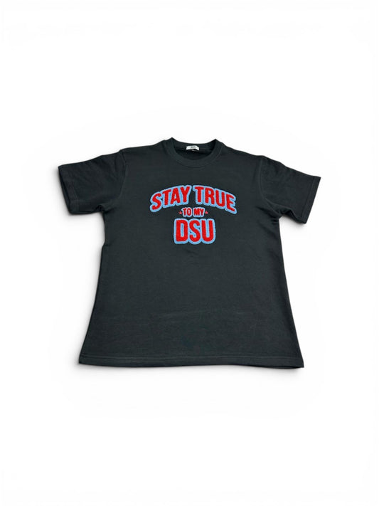 Delaware State University Stay True To My DSU Shirt- Black (Preorder)